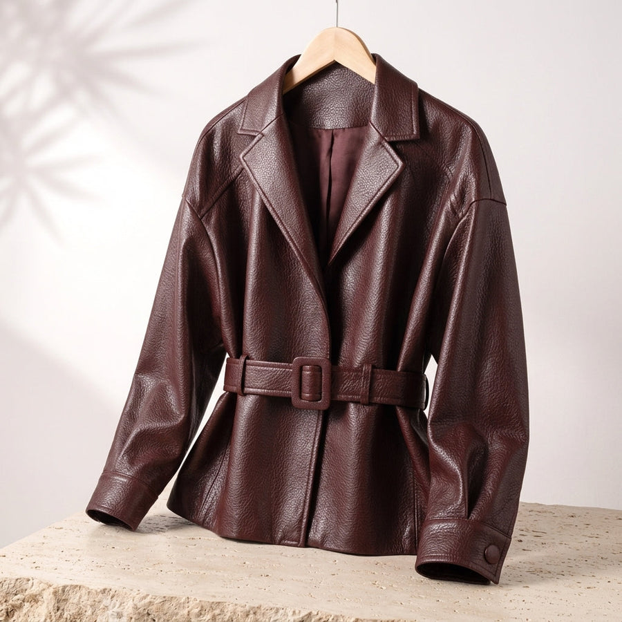 Sloane jacket - Burgundy