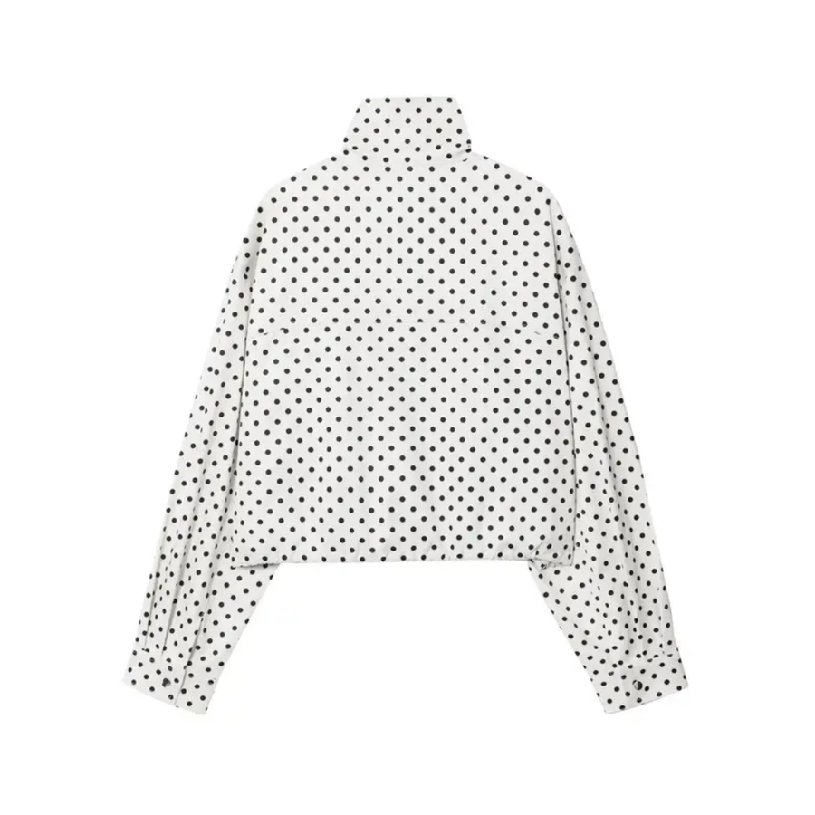 DARCY™ – Polka Dot Long Sleeve Jacket