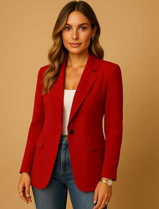 Wren blazer - Red