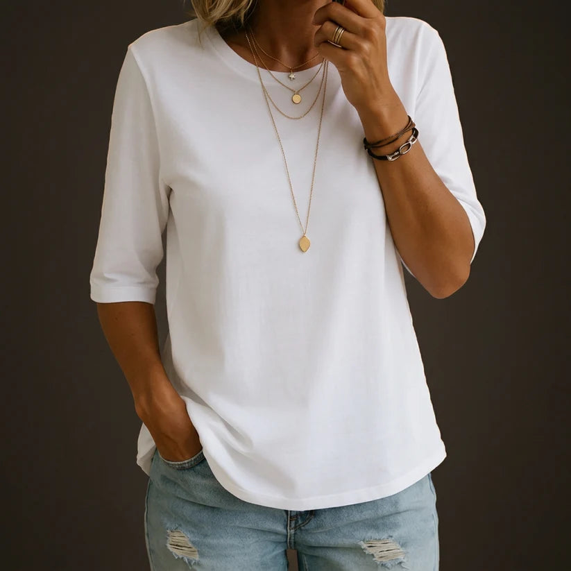 Belle | Comfortable Everyday Cotton Tee