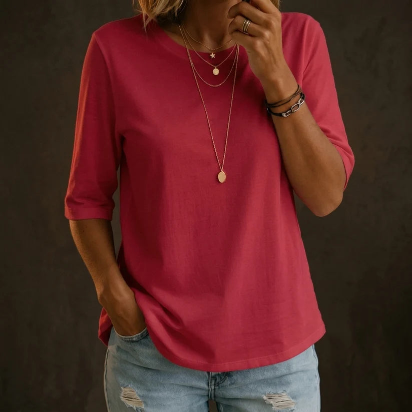 Belle | Comfortable Everyday Cotton Tee