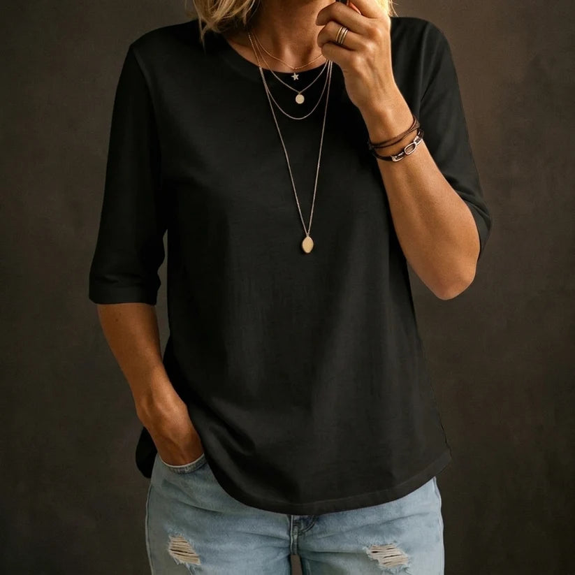 Belle | Comfortable Everyday Cotton Tee