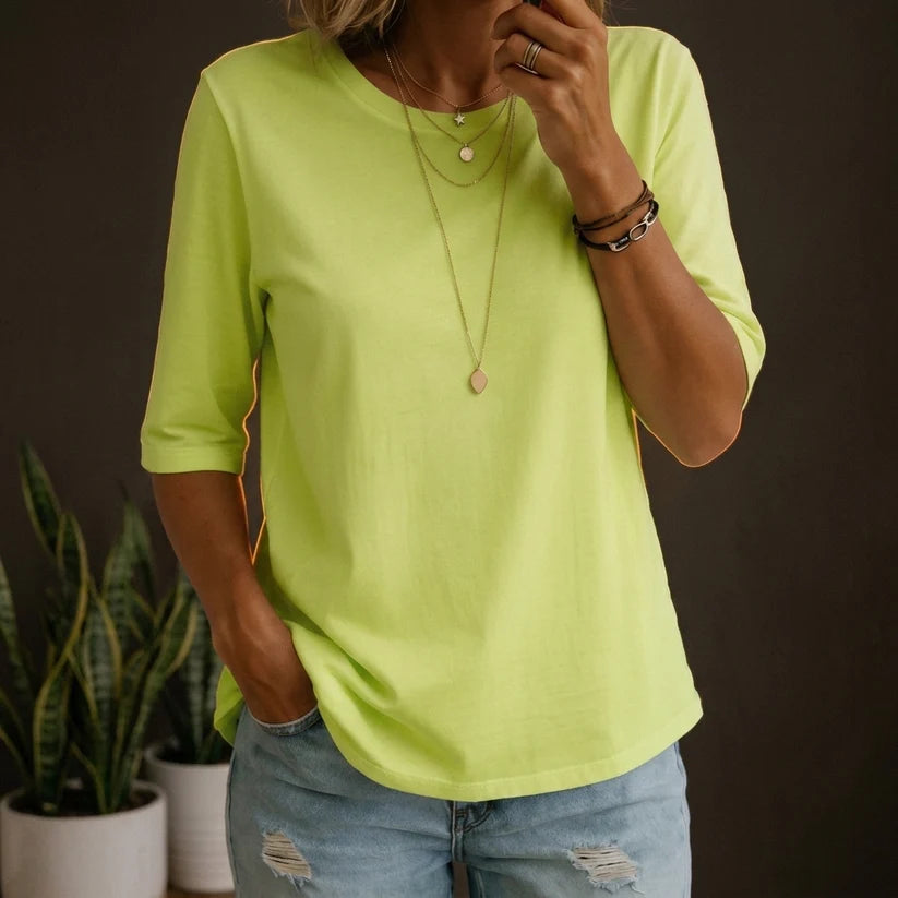 Belle | Comfortable Everyday Cotton Tee