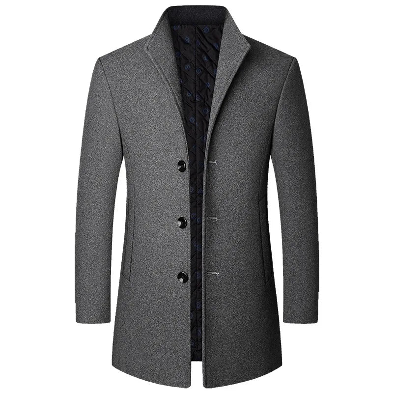 Edmund Tailored Business-Casual Coat - Grey