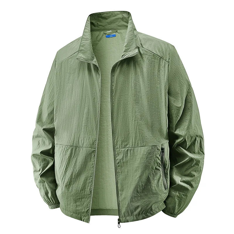 Kyle | Lightweight Zip-Front Windbreaker Jacket