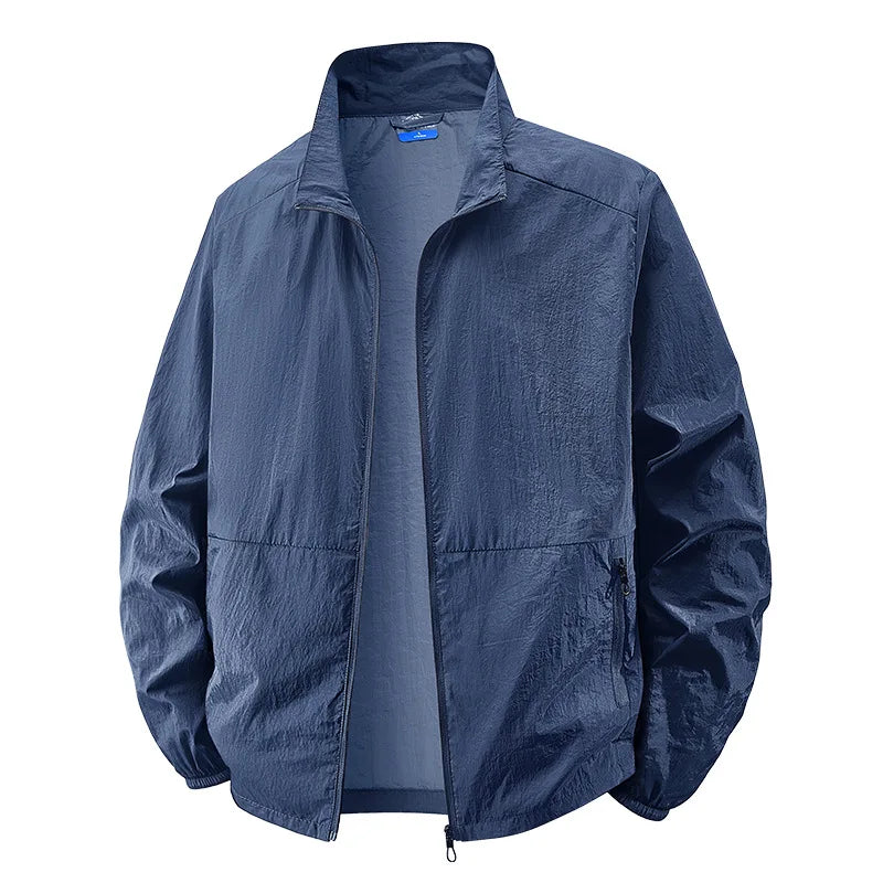 Kyle | Lightweight Zip-Front Windbreaker Jacket