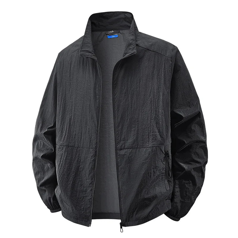 Kyle | Lightweight Zip-Front Windbreaker Jacket