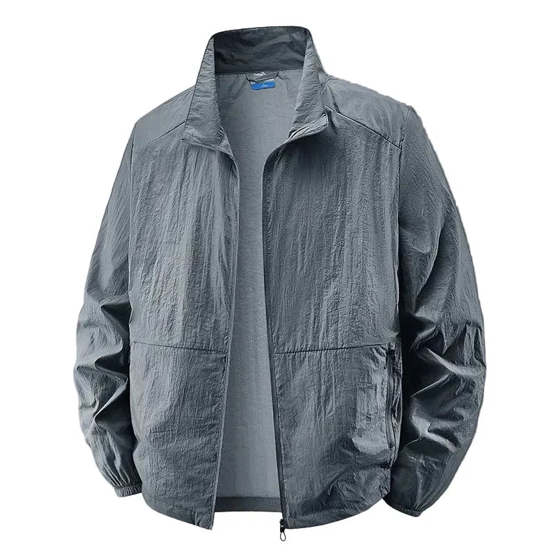 Kyle | Lightweight Zip-Front Windbreaker Jacket