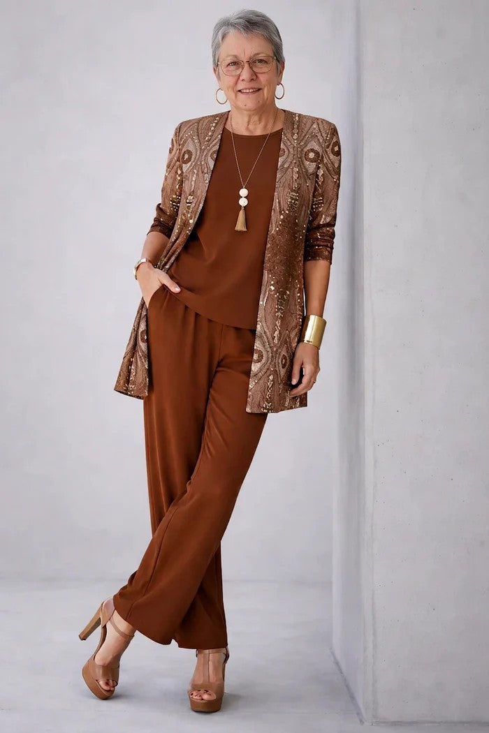 Fiona | Relaxed Elegant Three-Piece Set