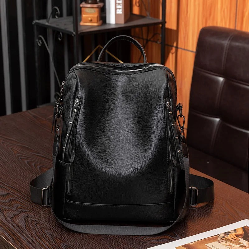 Lottie Soft-Touch Everyday Backpack - Black