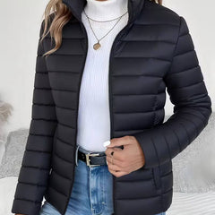 Hattie Lightweight Quilted Jacket - Black