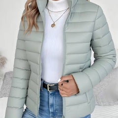 Hattie Lightweight Quilted Jacket - Green